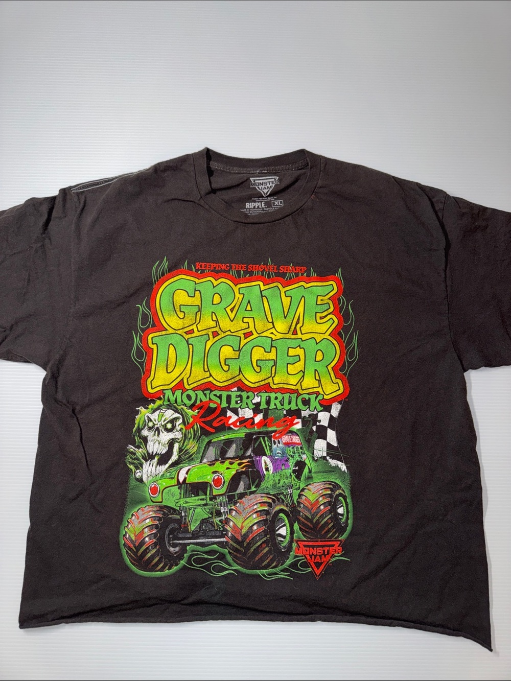 Grave Digger Graphic Tee - Black
